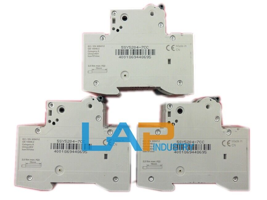 new 1PC FOR SIEMENS Circuit Breaker 5SY5204-7CC 2P 4A