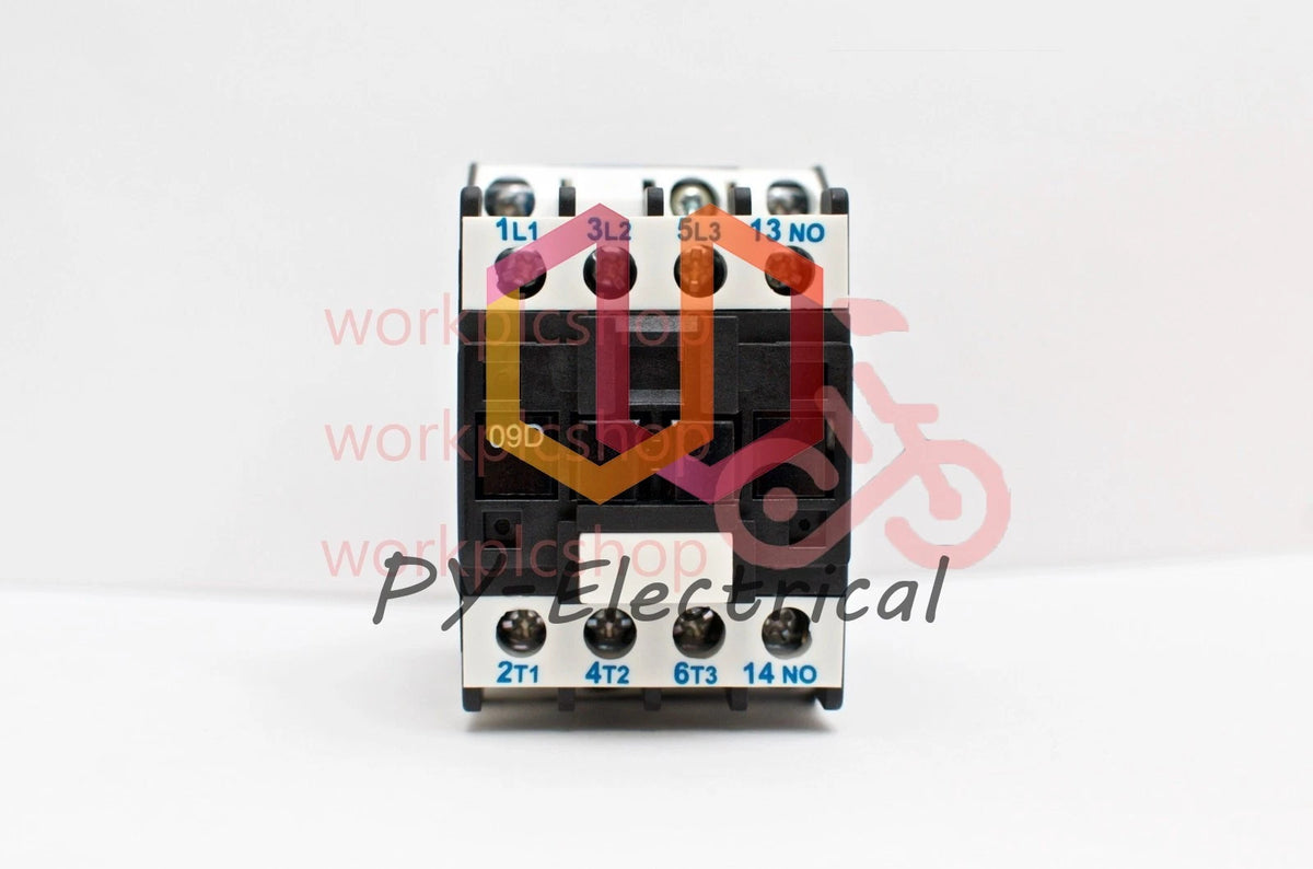 NHD C-09D10A7 magnetic contactor for 3HP motor, 24V coil, normally open