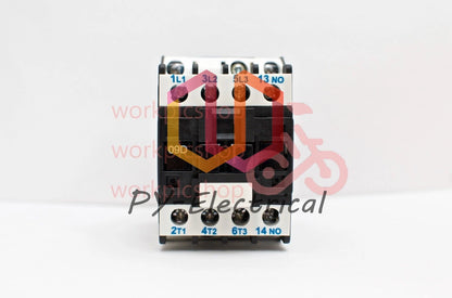 NHD C-09D10A7 magnetic contactor for 3HP motor, 24V coil, normally open