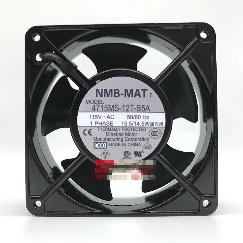 1pcs NMB 4715MS-12T-B5A 12038 115V 120mm axial cooling fan