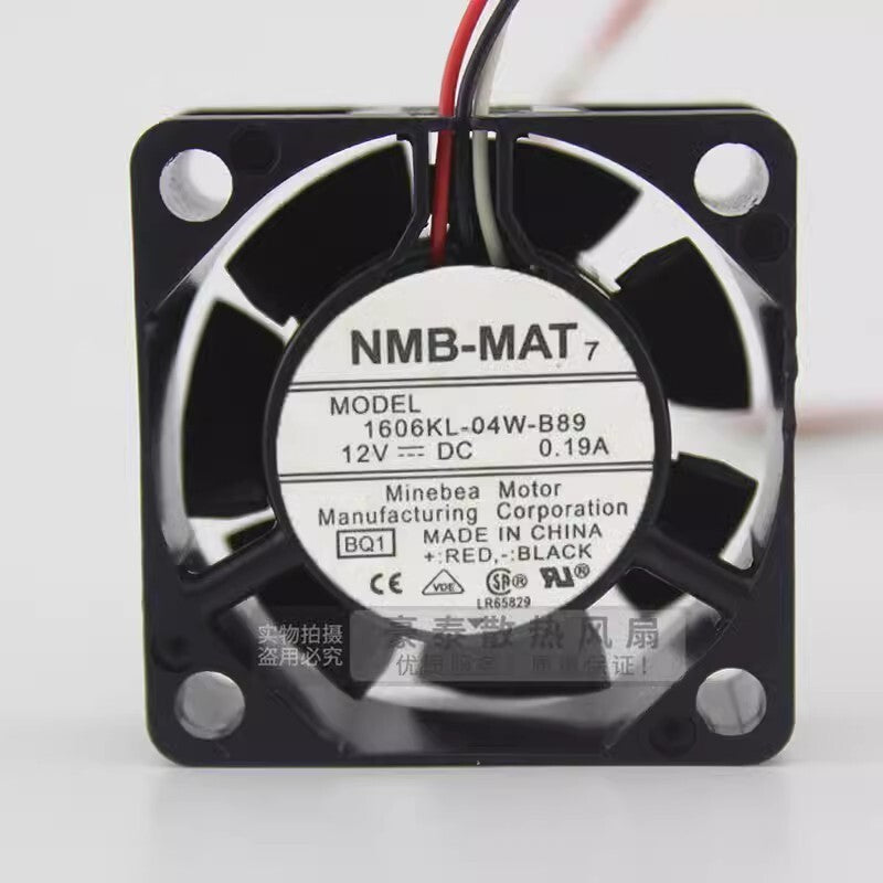 NMB 1606KL-04W-B89 4015 DC12V 0.19A 4CM 3-Wire Inverter Cooling Fan
