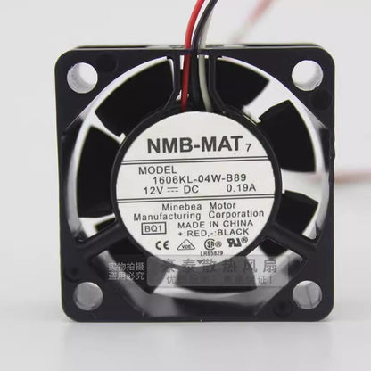NMB 1606KL-04W-B89 4015 DC12V 0.19A 4CM 3-Wire Inverter Cooling Fan