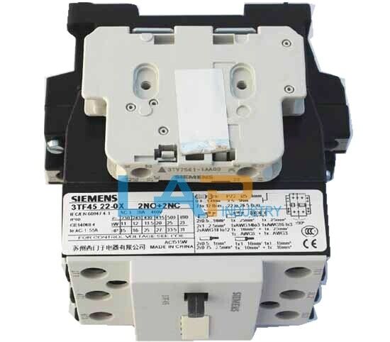 new 1PC FOR SIEMENS Contactor 3TF4522-0XM0 24VAC  IN BOX