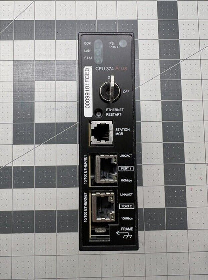 Fanuc IC693CPU374-GS Used CPU 240K User Mem W/Ethernet - FANUC