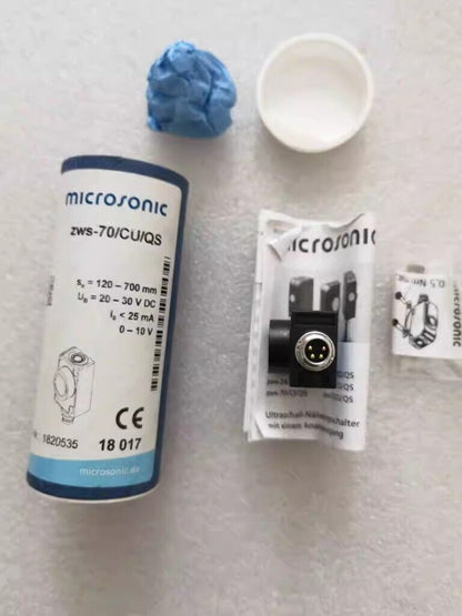 new 1pcs microsonic Ultrasonic Sensor ZWS-70/CU/QS - MICROSONIC