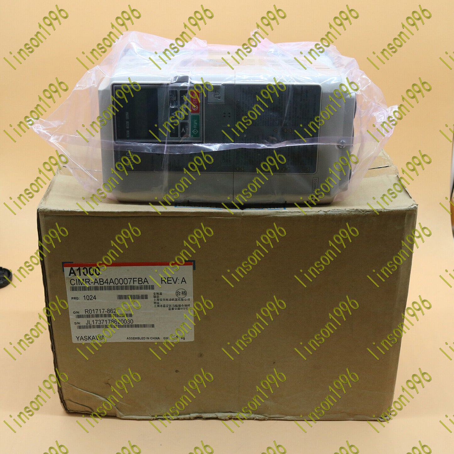 Yaskawa Inverter in Box – CIMR-AB4A0007FBA - YASKAWA