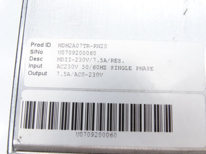 ASEA BROWN BOVERI MDH2A07TR-RN20 SERVO DRIVE | High-Performance Servo Drive for Industrial Applications - ASEA BROWN BOVERI