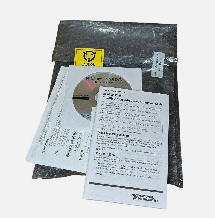 NI National Instruments PXI-6259 DAQ Card 32 Ch Analog Input - NATIONAL INSTRUMENTS