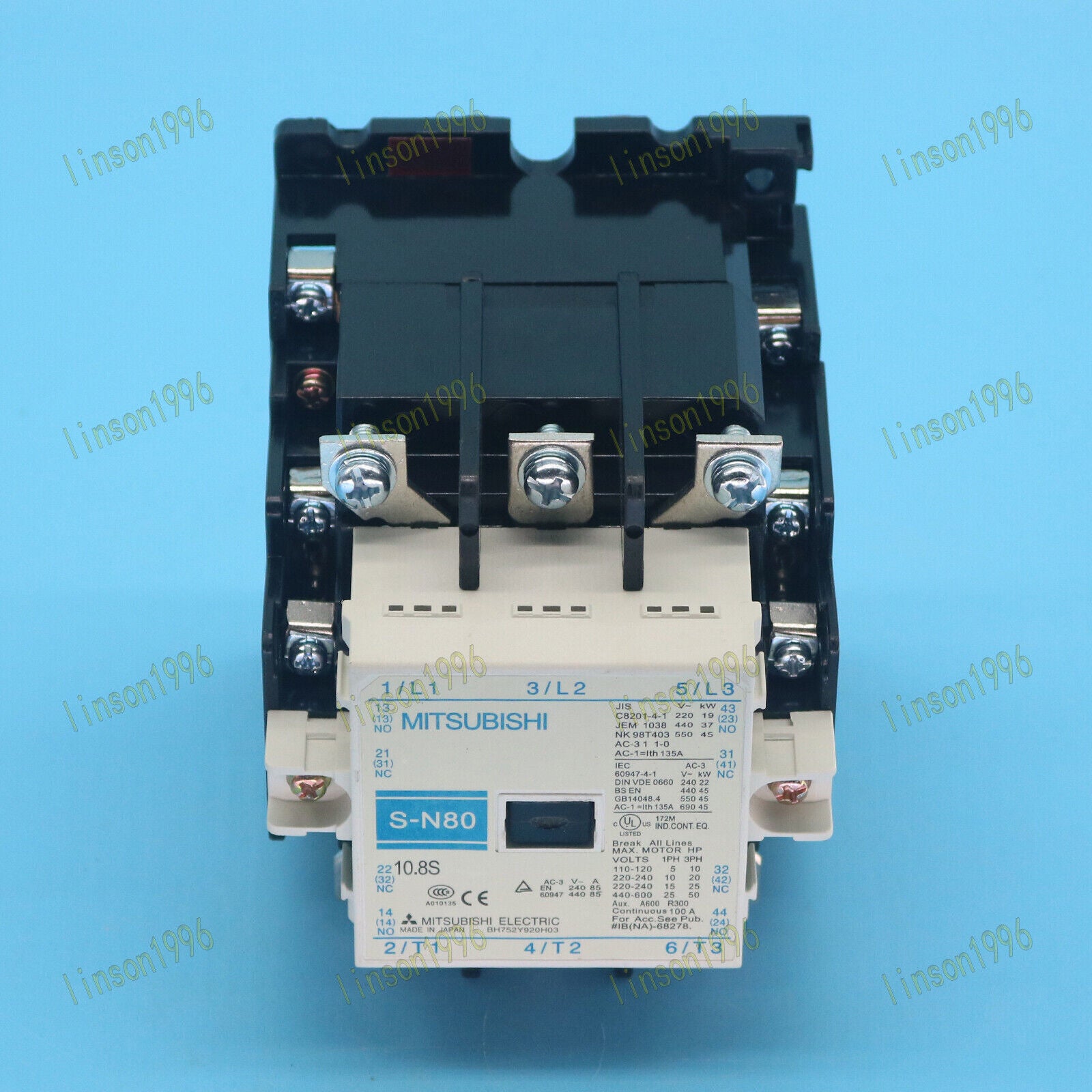 Mitsubishi Motor S-N80 Electromagnetic Contactor 220-240VAC Fast Delivery - MITSUBISHI MOTOR CORPORATION