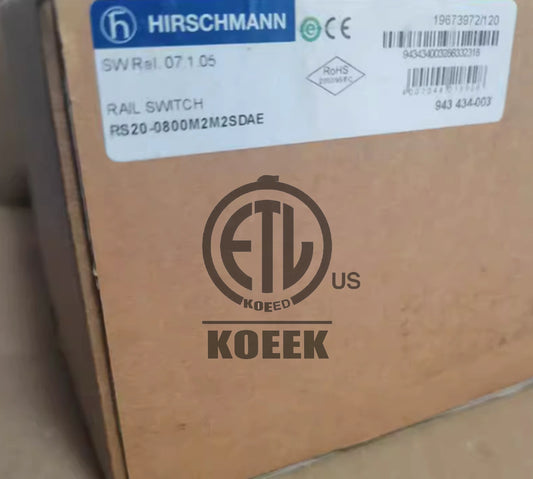 HIRSCHMANN RS20-0800M2M2SDAE Industrial Switch #ko
