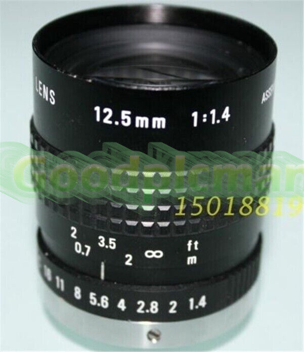 1Pcs Cosmicar Pentax 12.5MM 1:1.4 tx