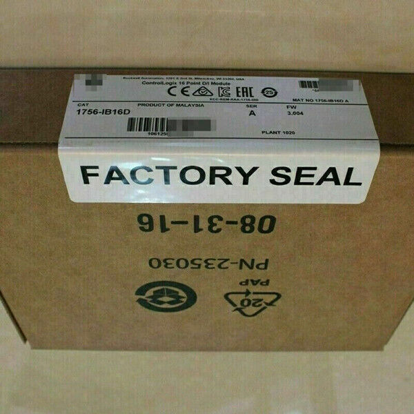 AB 1756-IB16D SER A ControlLogix 16 Point Input Module 1756IB16D New Sealed AB