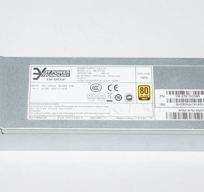 YM-2751DC server Built-in power supply 750W pluggable redundant power supply