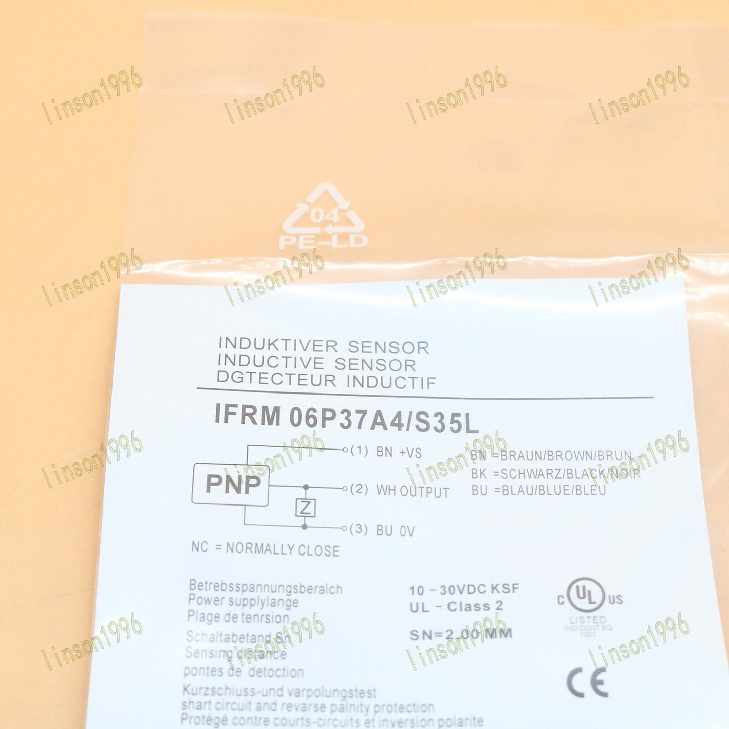 Proximity Sensor by Baumer IFRM 06P37A4/S35L - BAUMER