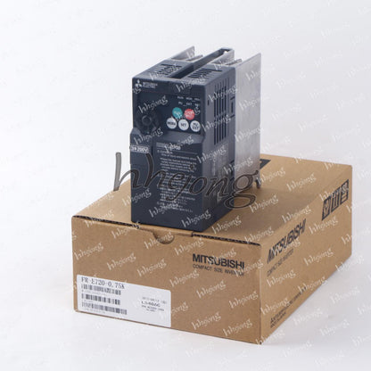 FR-E720-0.75K Inverter, High-Power Inverter, MITSUBISHI Inverter, 0.75 KVA Inverter, 50/60Hz Inverter, 208VAC Inverter - MITSUBISHI