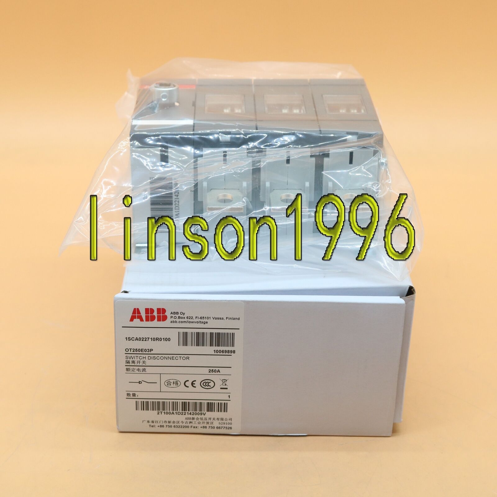 1PC ABB OT250E03P 250A - ABB