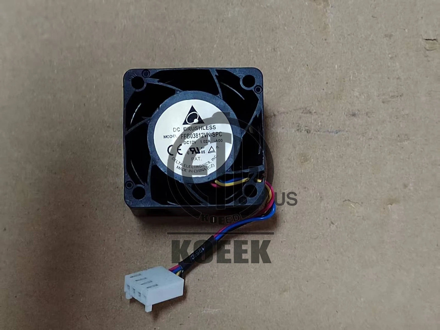 DELTA FFB03812VN-SPC 3828 12V 1.02A 4-pin dual ball PMM high air volume fan