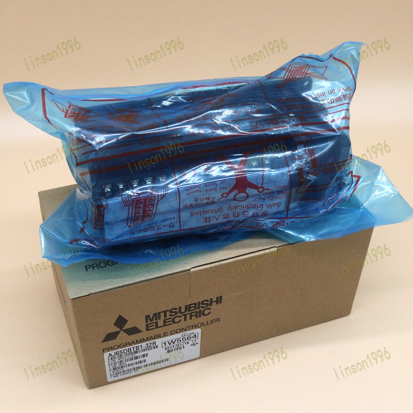 MITSUBISHI Melsec Link AJ65DBTB1-32R Terminal Block - MITSUBISHI