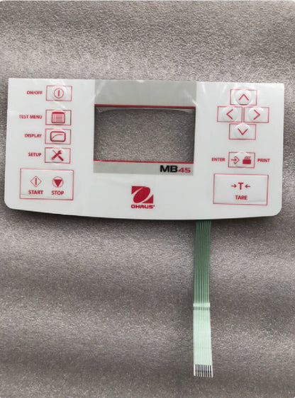 1x For OHAUS MB45 Moisture Analyzer Membrane Keypad