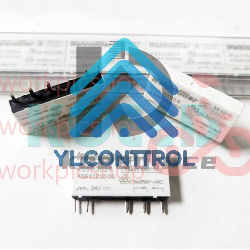 10PCS Weidmuller RSS113024 4060120000 24VDC Power Relay 6A 277VAC 5Pins SPDT