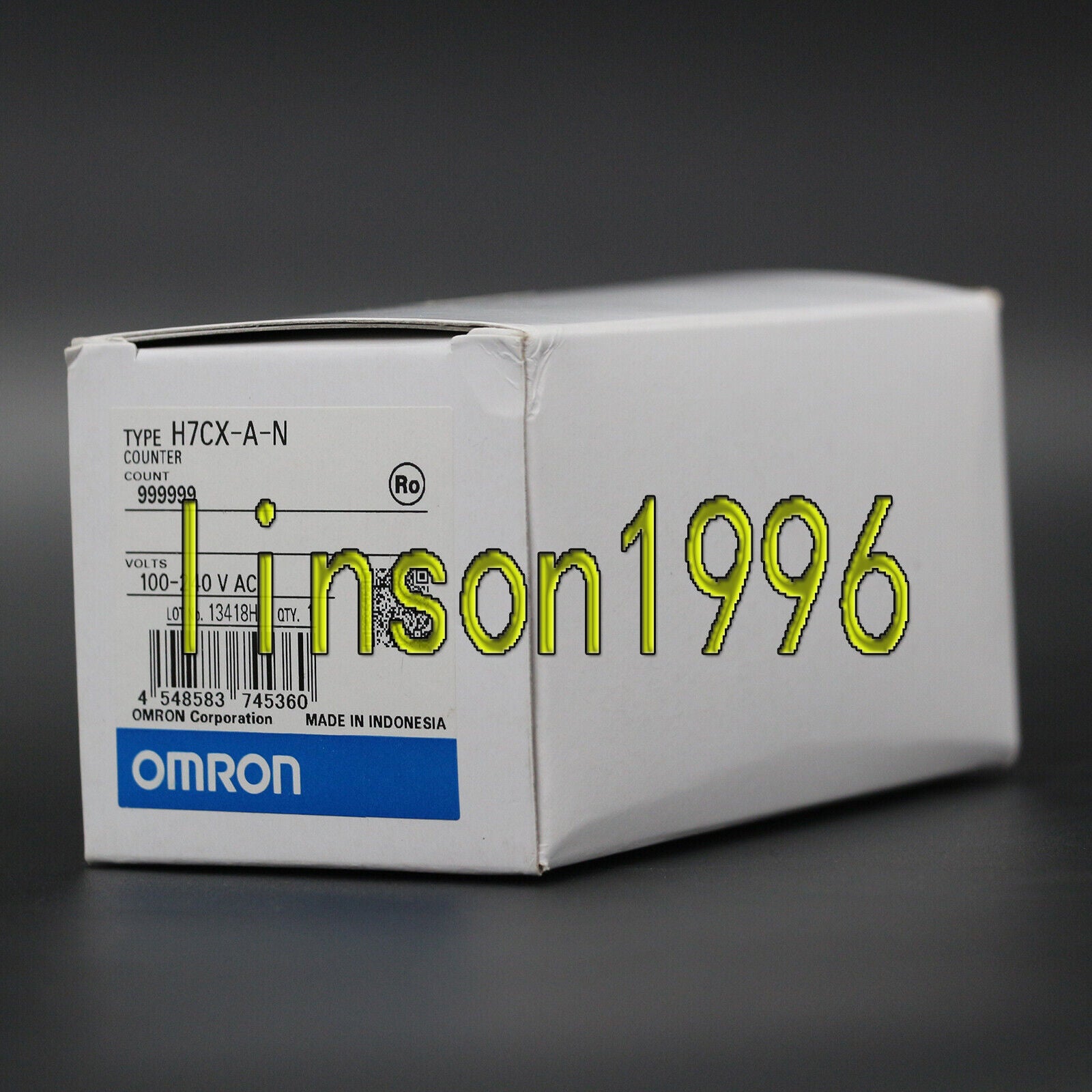 new  Omron H7CX-A-N (H7CXAN) 100-240VAC Multifunction Preset Counter