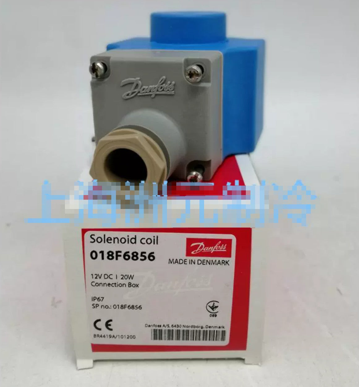 Danfoss 018F6856 Solenoid Coil 12VDC BG012DS Free Ship