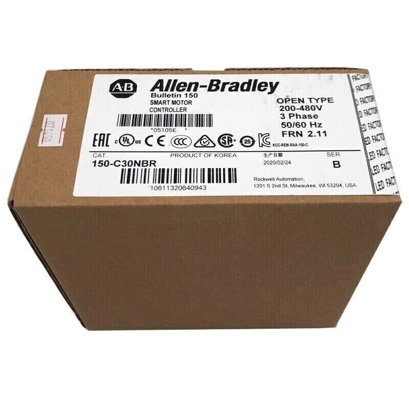 Allen Bradley 150-C30NBR Smart Motor Controller 30A 150VAC 60Hz - A. ALLEN BRADLEY