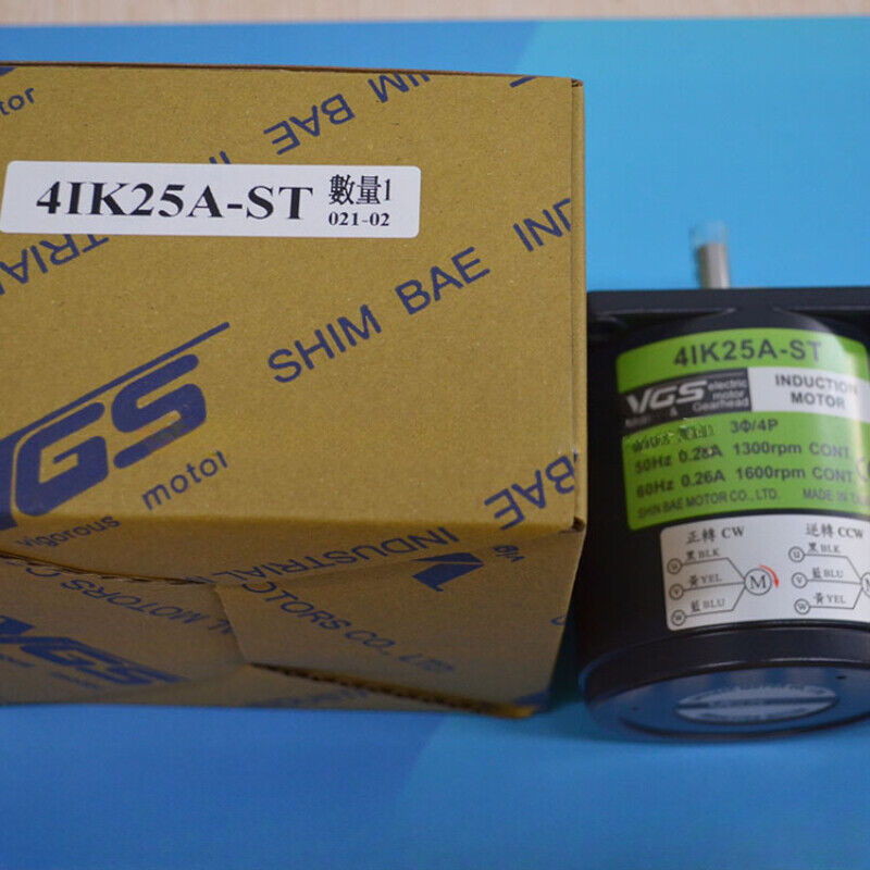 new 4IK25A-ST motor 4IK25AST three-phase 220V - INNOVATIVE MOTOR SOLUTIONS