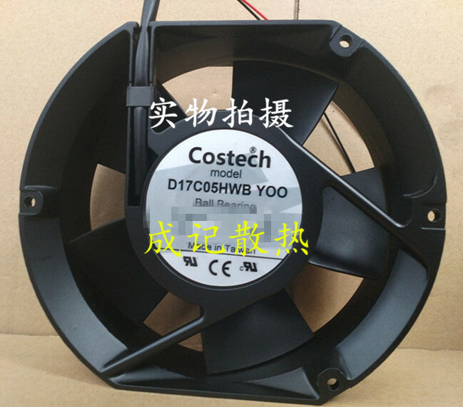 1pcs  COSTECH D17C05HWB Y00 24V 17251 inverter cooling fan