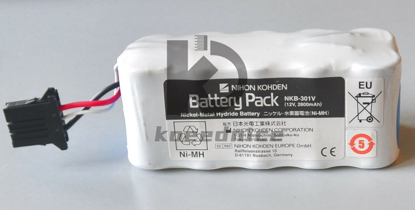 Nihon Kohden TEC-7631C TEC-7621C TEC7721 NKB-301V 2800mAh battery