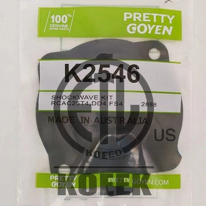 For PRETTY GOYEN K2546 Takahara 1" Pulse Valve Diaphragm Repair Kit