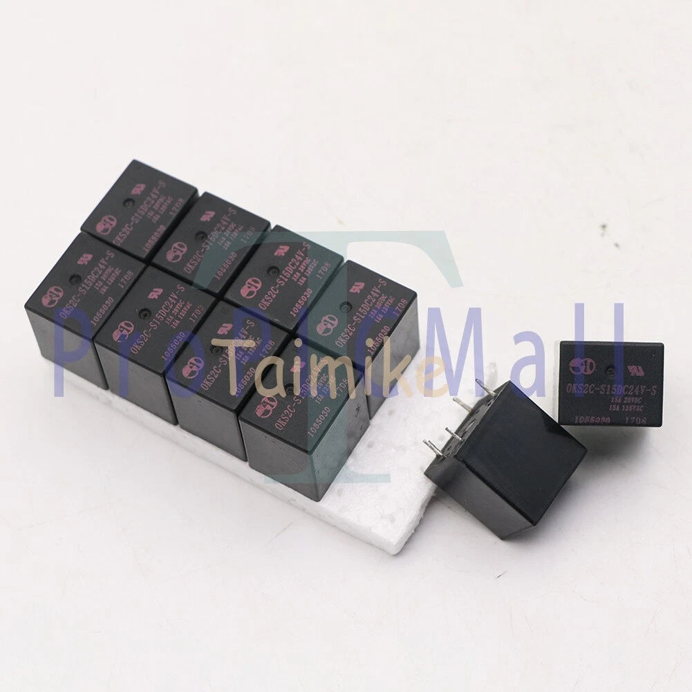 (10PCS) OKS2C-S15DC24V-S Power Relay 24VDC 5Pins 15A 125VAC