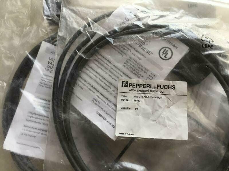 10Gbps junction box VAZ-2T1-FK-G10-2M-PUR for high-speed connectivity - PEPPERL+FUCHS