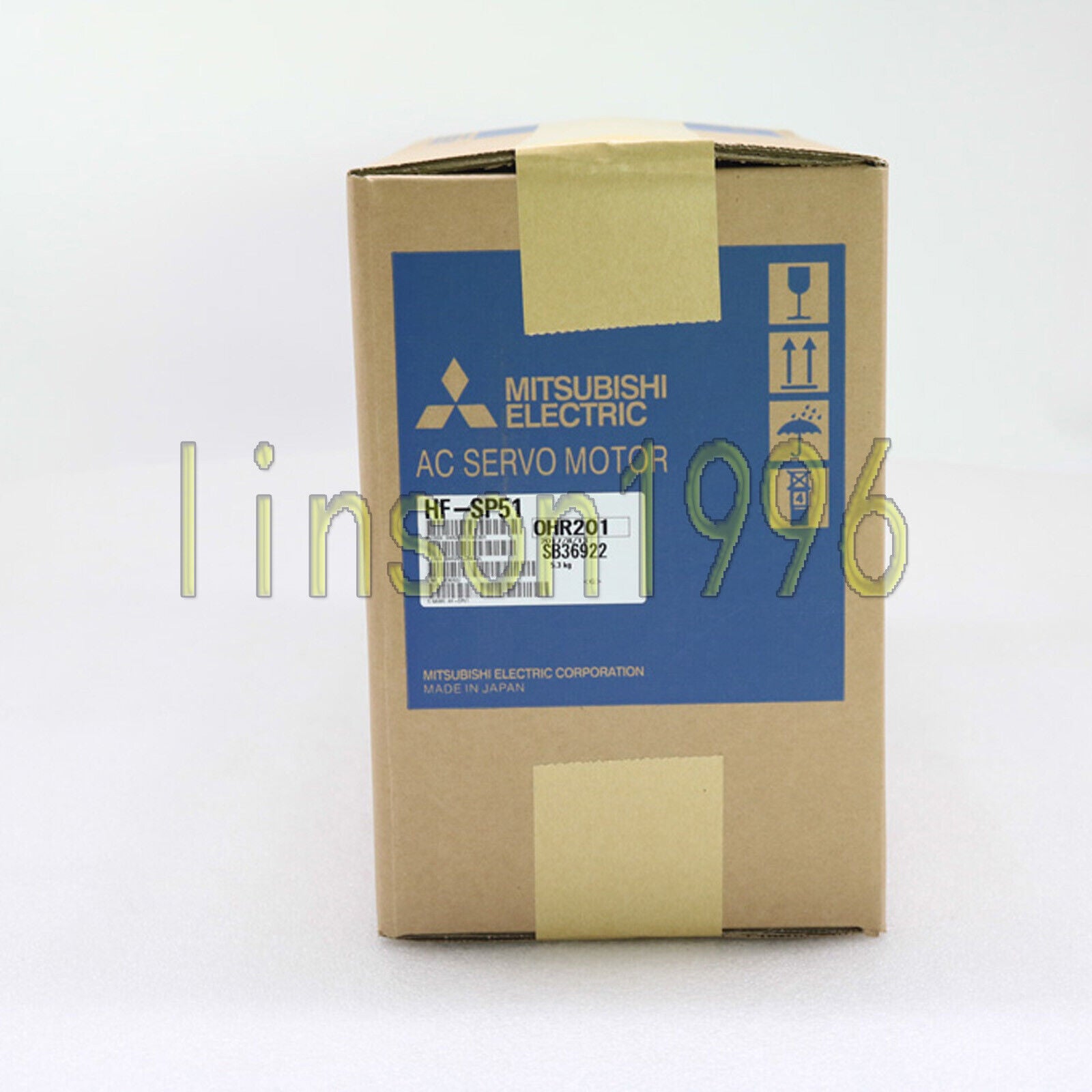 Mitsubishi HF-SP51 Servo Motor Box AC One Year - MITSUBISHI