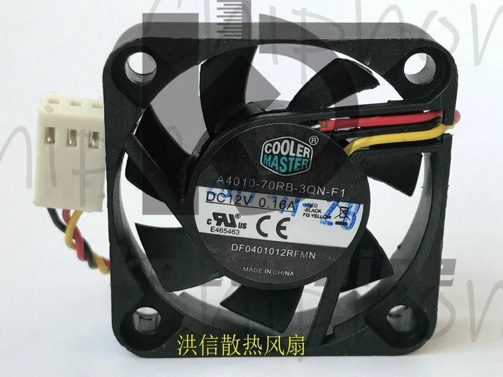 Cooler Master A4010-70RB-3QN-F1 DF0401012RFMN 12V 0.16A cooling fan