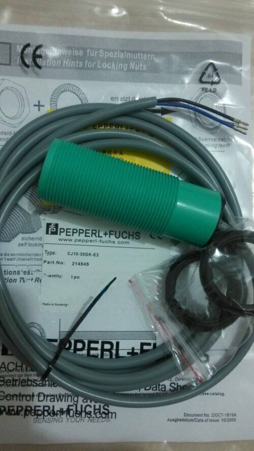 Sensor Switch CJ10-30GK-E2 by Pepperl+Fuchs - New ONE Series - PEPPERL+FUCHS