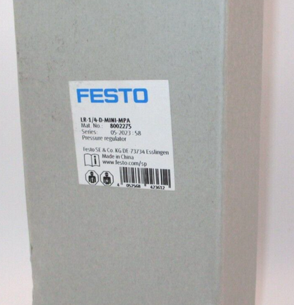 FESTO Pressure Regulator 8002275 Mini - FESTO