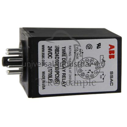 ABB TRB24D10Y10 Time Delay Relay 24VDC #te
