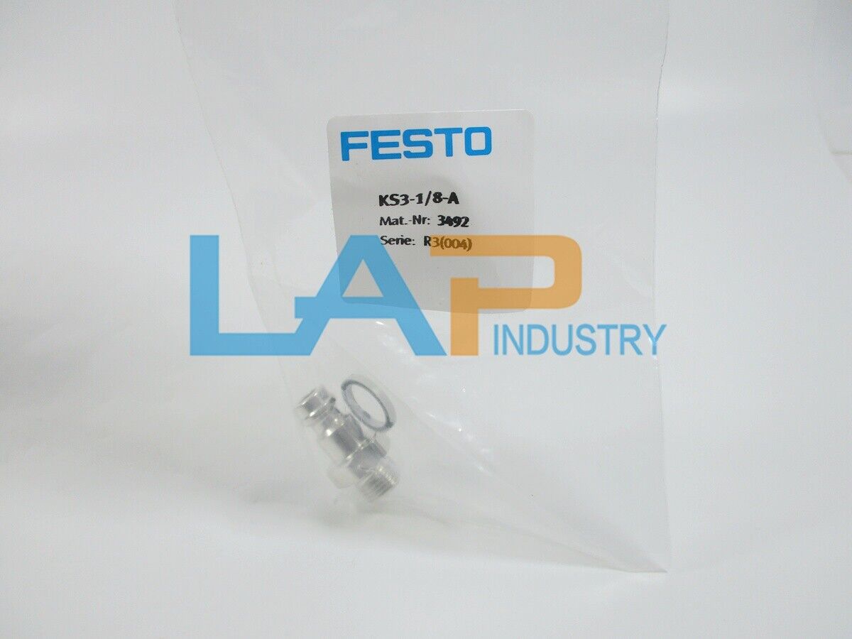 FESTO KS3 Series G1/8 Male Quick Connect Plug KS3-1/8-A - FESTO