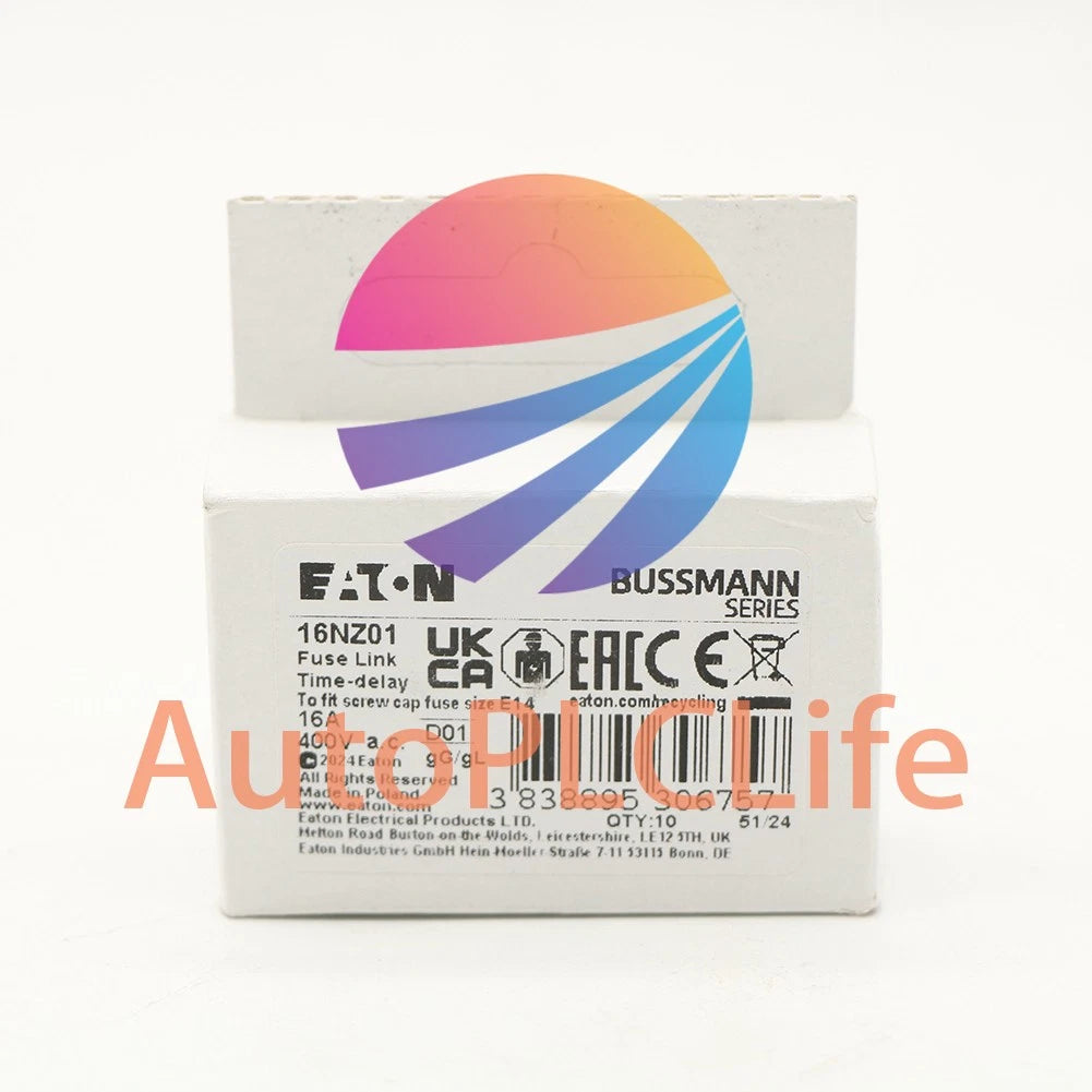 5PCS For Bussmann 16NZ01 Fuse 2A 400V