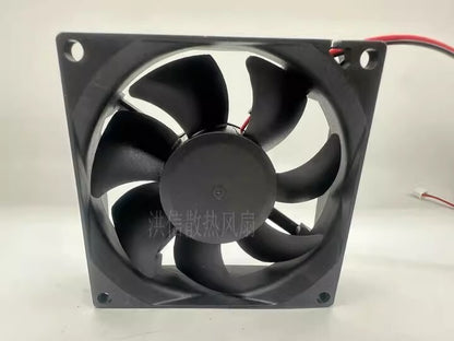 LANGJIE LD158025S 8025 DC15V 0.30A 8CM 2-pin silent cooling fan