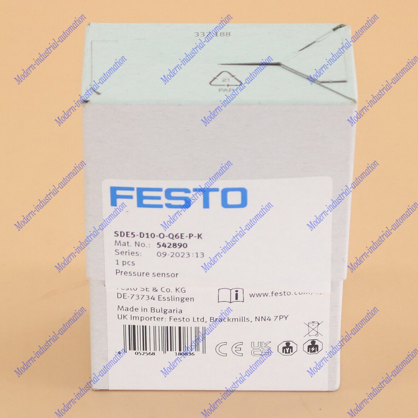 new 1PC FESTO SDE5-D10-O-Q6E-P-K 542890 pressure switch fast Ship - FESTO
