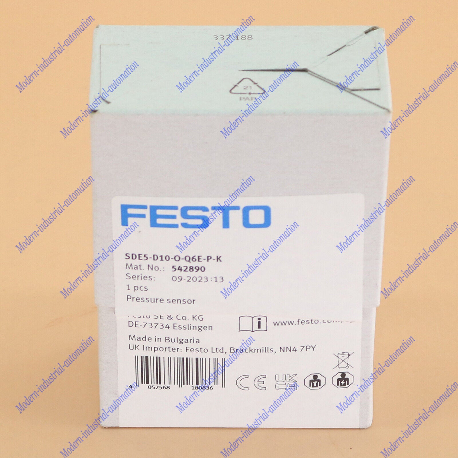 new 1PC FESTO SDE5-D10-O-Q6E-P-K 542890 pressure switch fast Ship - FESTO