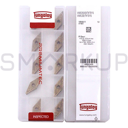 new 10PCS/ TUNGALOY VNMG160408-TM T9115 VNMG332TM CNC Blade