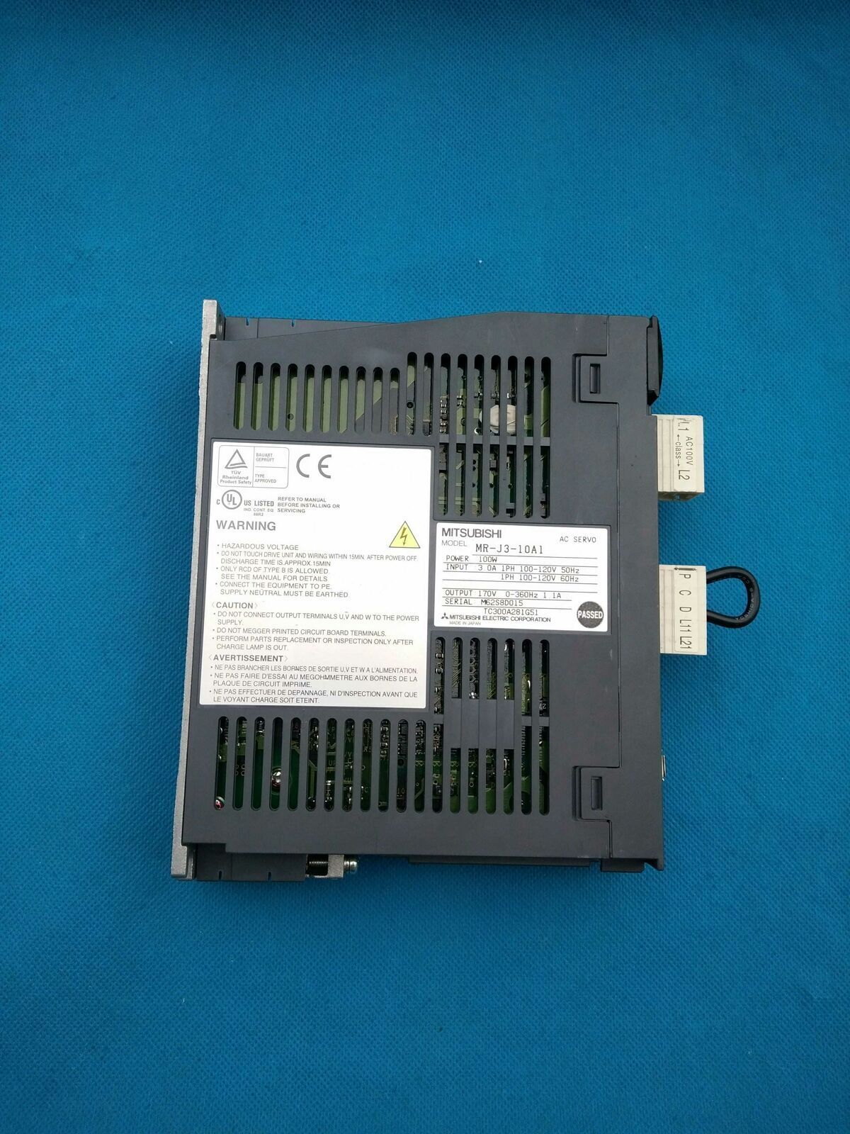 new Mitsubishi MR-J3-10A1 one year - MITSUBISHI