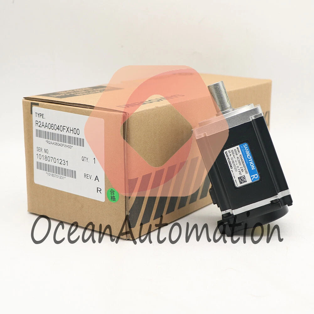 1PCS For SANYO R2AA06040FXH00 400W AC220V Servo Motor