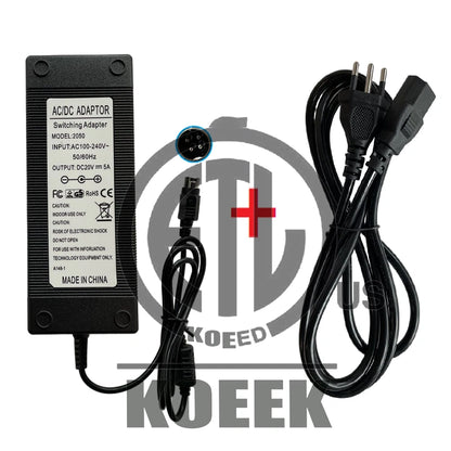 1PC For i Color Ultrasound Charger Adapter TWADP100 4pin 20V 5A Applicable