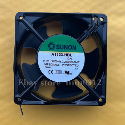 1pcs  SUNON A1123HBL 12CM 115V 110V 12038 AC cooling fan