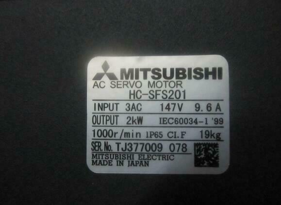new 1PC MITSUBISHI HC-SFS201 SERVO MOTOR HCSFS201 IN BOX PING - MITSUBISHI