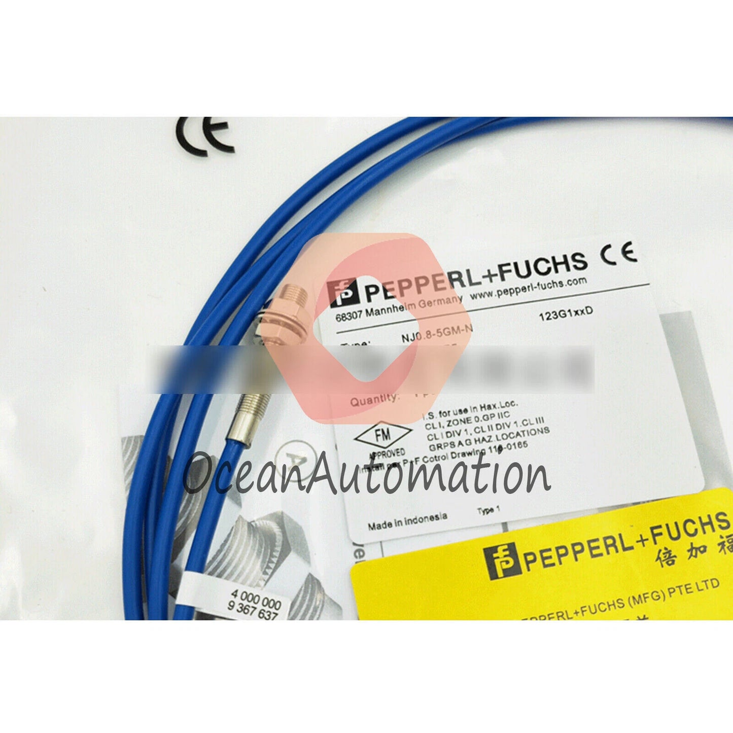 1PC for Pepperl+Fuchs NJ0.8-5GM-N NJ0,8-5GM-N Proximity Switch Sensor